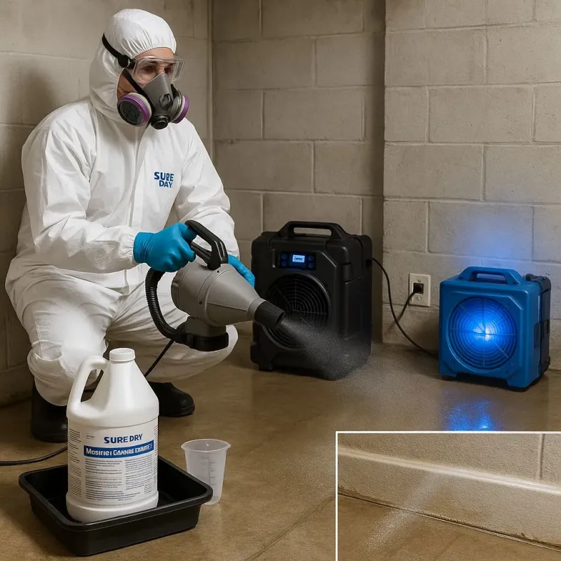Sanitization and Odor Removal process in Yazoo City, MS