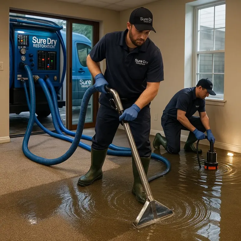 Water Extraction and Removal process in Yazoo City, MS